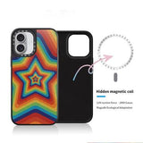 iPhone 17 Slim MagSafe Hybrid Cover - Stjerner