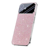iPhone 17 Mousserende Glitter Hybrid Cover - Pink