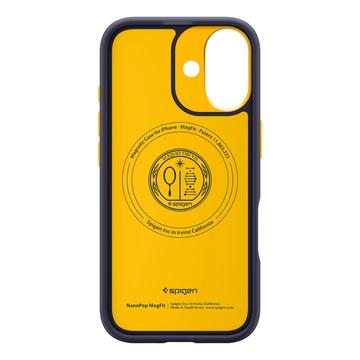 iPhone 17 Spigen Nano Pop MagFit Cover - Blåbær marineblå