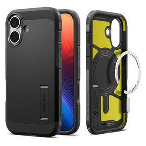 iPhone 17 Spigen Tough Armor T Mag Cover - Sort