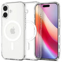 iPhone 17 Spigen Ultra Hybrid Mag Cover - Hvid / Klar