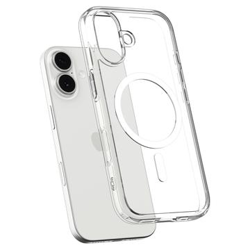 iPhone 17 Spigen Ultra Hybrid Mag Cover - Hvid / Klar
