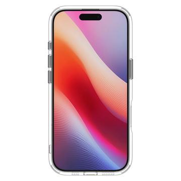 iPhone 17 Spigen Ultra Hybrid S Mag MagSafe cover med støttefod - hvid/klar