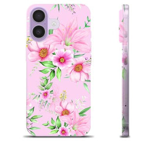 iPhone 17 TPU Cover - Vandfarveblomster