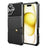 iPhone 17 TPU Cover med Kortholder - Sort