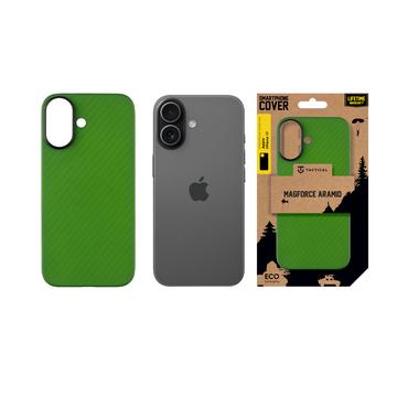 iPhone 17 Tactical MagForce Aramid Cover - Grøn tudse