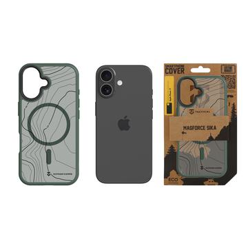 iPhone 17 Tactical MagForce Hyperstealth Sika Hybrid Cover - MagSafe-kompatibel - Skovgrøn
