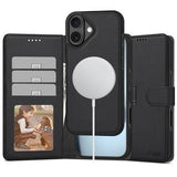 iPhone 17 Tech-Protect 2-i-1 pungetui - Magsafe-kompatibel - sort