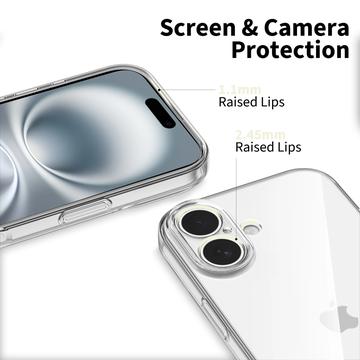 iPhone 17 Tech-Protect FlexAir TPU Cover - Gennemsigtig