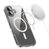 iPhone 17 Tech-Protect Flexair Magnetisk Hybrid Cover - Gennemsigtig