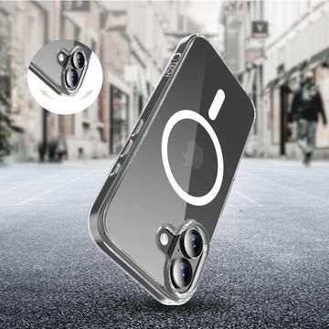 iPhone 17 Tech-Protect Flexair Magnetisk Hybrid Cover - Gennemsigtig
