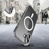iPhone 17 Tech-Protect Flexair Magnetisk Hybrid Cover - Gennemsigtig