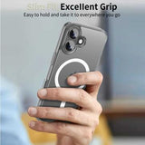 iPhone 17 Tech-Protect Flexair Magnetisk Hybrid Cover - Gennemsigtig