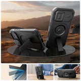 iPhone 17 Tech-Protect Kevlar MagSafe Cover - Sort