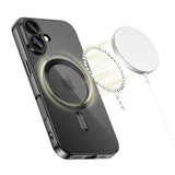iPhone 17 Tech-Protect MagFlex Cover - MagSafe-kompatibelt - klar / sort