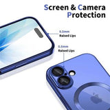 iPhone 17 Tech-Protect MagFlex Cover - MagSafe-kompatibelt - Tågeblå
