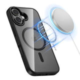 iPhone 17 Tech-Protect Magmat Cover - MagSafe Kompatibel - Sort / Klar