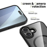 iPhone 17 Tech-Protect Magmat Cover - MagSafe Kompatibel - Sort / Klar