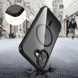 iPhone 17 Tech-Protect Magmat Cover - MagSafe Kompatibel - Sort / Klar