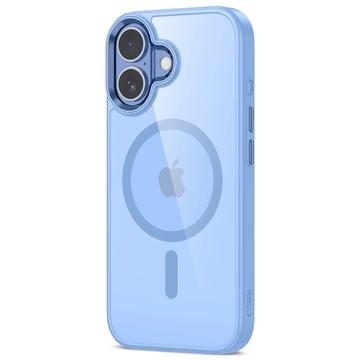 iPhone 17 Tech-Protect Magmat Cover - MagSafe Kompatibel - Tågeblå / Klar