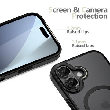 iPhone 17 Tech-Protect Magmat Cover - MagSafe Kompatibel - Mat Sort