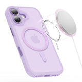 iPhone 17 Tech-Protect Magmat Cover - MagSafe Kompatibel - Mat lavendel