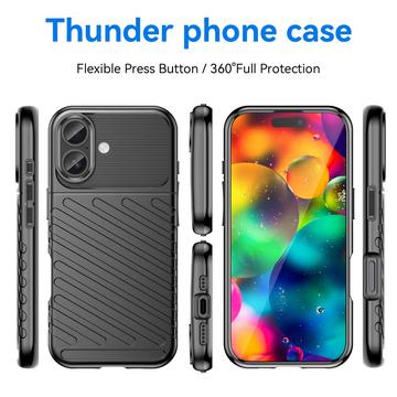 iPhone 17 Thunder Series TPU Cover - Sort