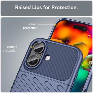 iPhone 17 Thunder Series TPU Cover - Blå