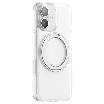 iPhone 17 Torras O Fitness Cover med 360 kickstand - MagSafe-kompatibel - Gennemsigtig