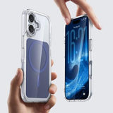 iPhone 17 Tofarvet hybrid cover - MagSafe-kompatibel - Blå