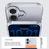 iPhone 17 Tofarvet hybrid cover - MagSafe-kompatibel - Orange