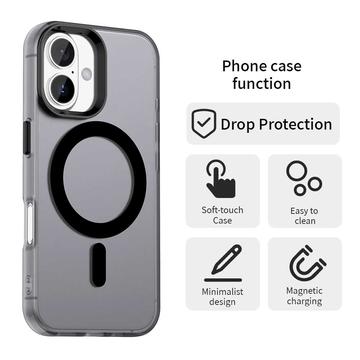 iPhone 17 UltraGuard Matte MagSafe Cover - Sort