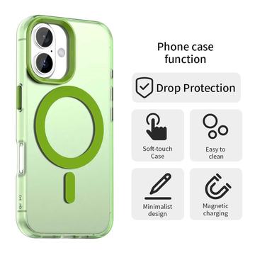 iPhone 17 UltraGuard Matte MagSafe Cover - Grøn