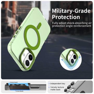 iPhone 17 UltraGuard Matte MagSafe Cover - Grøn