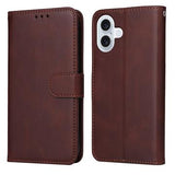 iPhone 17 Pung Etui med Stativ - Brun