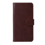 iPhone 17 Pung Etui med Stativ - Brun