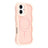 iPhone 17 Bølgekant magnetisk hybrid cover - pink