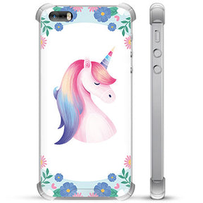 iPhone 5/5S/SE Hybrid Cover - Enhjørning