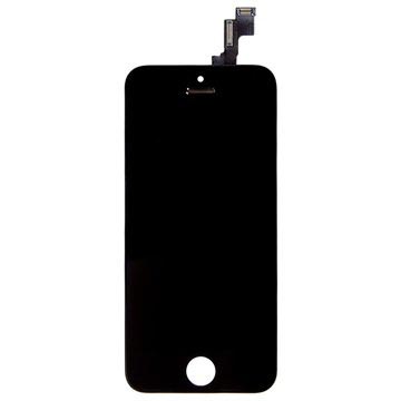iPhone 5S/SE Skærm - Sort - Original Kvalitet