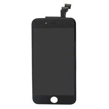 iPhone 6 Skærm / touch skærm - Sort - Grade A / Klasse A