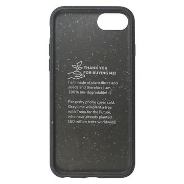 iPhone 6/7/8/SE (2022) GreyLime Biologisk Nedbrydeligt Cover - Sort