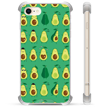 iPhone 7/8/SE (2020)/SE (2022) Hybrid Cover - Avocadomønster
