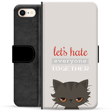 iPhone 7/8/SE (2020)/SE (2022) Premium Flip Cover med Pung - Vred Kat
