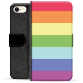iPhone 7/8/SE (2020)/SE (2022) Premium Flip Cover med Pung - Pride