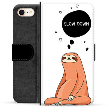 iPhone 7/8/SE (2020)/SE (2022) Premium Flip Cover med Pung - Slow Down