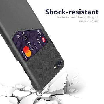iPhone 7/8/SE (2020)/SE (2022) KSQ Cover med Kortholder - Grå