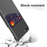 iPhone 7/8/SE (2020)/SE (2022) KSQ Cover med Kortholder - Grå