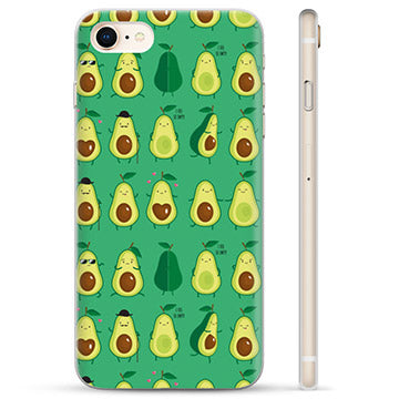iPhone 7/8/SE (2020)/SE (2022) TPU Cover - Avocadomønster