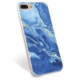 iPhone 7 Plus / iPhone 8 Plus TPU Cover - Farverig Marmor