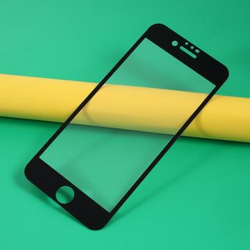 iPhone 7/8/SE (2020)/SE (2022) Rurihai Full Cover Skærmbeskyttelse Hærdet Glas - Sort Kant